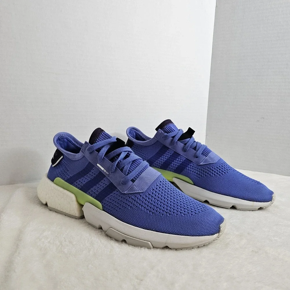 Adidas P.O.D S3.1 Ultraboost Running Shoes Blue Men's Size 12.5 US